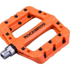Durable Nylon Composite Bike Pedals - Lightweight 0.8lb, Fits All Bikes 9/16"