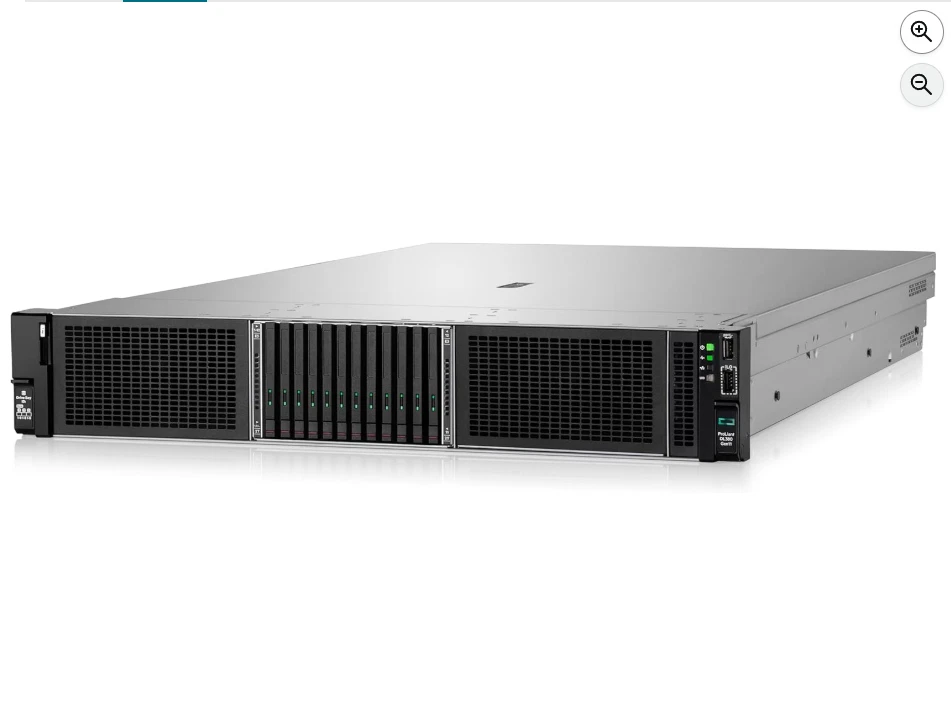 HPE ProLiant DL380 G11サーバー128GB RAM 6526Y CPU 8 SFF NS204I-U 1GB 4ポート - 画像2/5