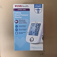 CVS Health - Talking Blood Pressure Monitor - 1 Universal Size Cuff