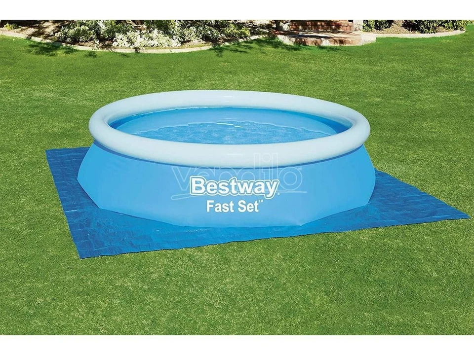 Tappetino Base di Protezione Piscina 335 x 335 cm Bestway 58001 - Immagine 2 di 4
