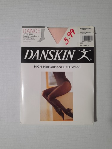 Danskin High Performance Legwear Dance Footed Tights Style 4333