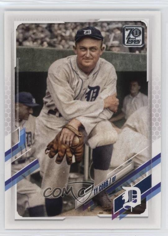 2021 Topps Legend Variation SP Legend Variation Ty Cobb #336 HOF p8f