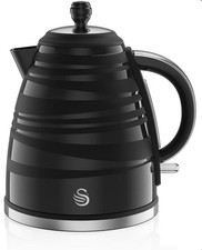 Swan Symphony Range 1.7L Jug Kettle - Black (SK31050BN)