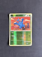 Pokémon TCG Heracross Heartgold & Soulsilver 43/123 Reverse Holo Uncommon 2010