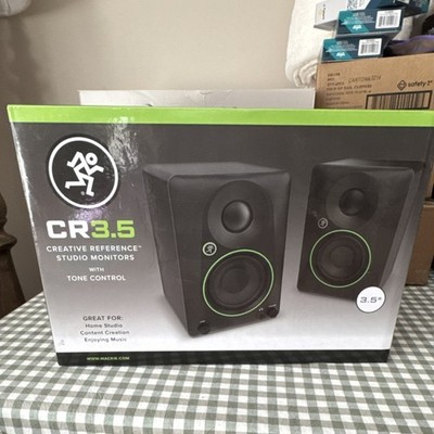 Mackie CR3.5 3.5in Powered Studio Monitors 50W Active 2-Way RCA 3.5mm