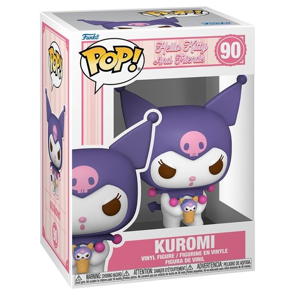 Funko Pop Sanrio Kuromi Hello Kitty Vinyl-Figur-image
