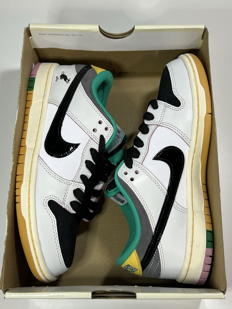 Nike SB Dunk Low Pro X CSEF HJ4132-100 Mens Size 5.5 / Womens Size