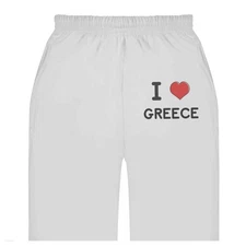 'I Love Greece' Adult Sweatpants / Joggers (JO032684)
