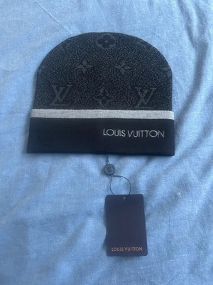 New listingLouis Vuitton Monogram Eclipse Beanie Black Brand New with Tags