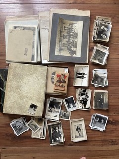 LOT DE PLUSIEURS CENTAINES DE PHOTOS ANCIENNES SORTIES DU GRENIER À TRIER ALBUM