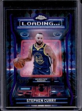 2025-26 Topps Chrome Stephen Curry Loading Geometric Purple Refractor #/75