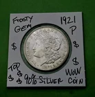 1921 P Morgan Dollar BREATHTAKING CH FROSTY GEM CH BU Ultra SUPER High Grade $