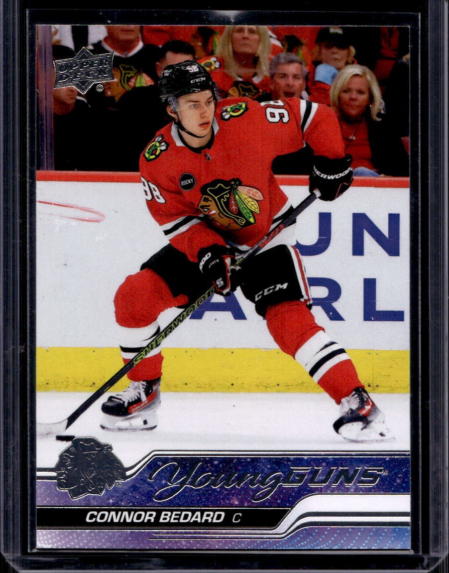 Connor Bedard 2023-24 Upper Deck #451 Young Guns Rookie