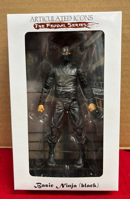 Fwoosh Articulated Icons Feudal Series Basic Ninja Black