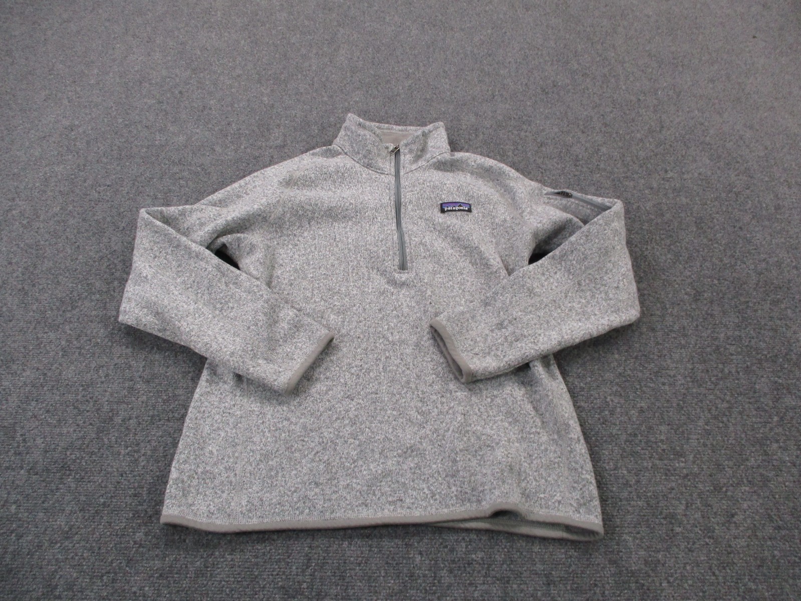 Patagonia Jacket Womens M Gray Better Sweater Fleece Jumper Outdoor Hiking 25618
