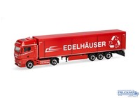 Herpa EdelhäUser Man Tgx Gx Schubbodenauflieger 319799