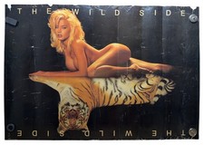 The Wild Side Photo Sam Marcel Naked Woman Reflecting Tiger Pinup Poster ~20x30"