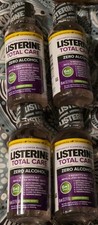 Lot of 4 Listerine Total Care Zero Alcohol Mouthwash - 4x 3.2oz - Exp 02/2027
