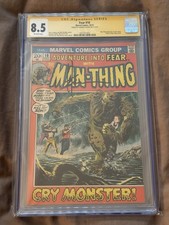 Fear #10 CGC 8.5 Signed by Howard Chaykin