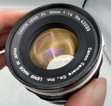 Canon FL f/1.4 Lenses 50mm Focal for sale | eBay