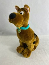 Cartoon Network Talking Scooby Doo Plush 14" Hanna-Barbara 1998 New Batteries