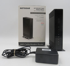 NETGEAR AC1200 WiFi DOCSIS 3.0 Cable Modem Router FOR PARTS / UNTESTED