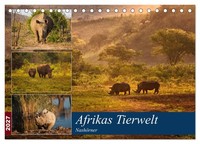 Afrikas Tierwelt: NashöRner (Tischkalender 2027 DIN A5 Quer), Calvendo Monatskal