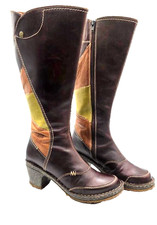 Josef Seibel Spirit of Nature Patchwork Boots SIZE EU 40 Made in Bulgaria