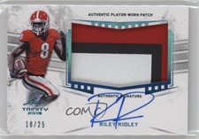 2019 Leaf Trinity Platinum 18/25 Riley Ridley #PA-RR1 Patch Auto 0rd2