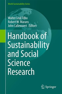 Handbook of Sustainability and Social Science Research Walter Leal Filho