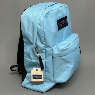 blue and grey jansport backpack JanSport Superbreak&Reg; Mammoth Blue Drip Stripe