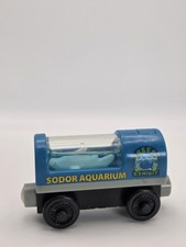 VTG Thomas Friends Wooden Railway Sodor Aquarium Reef Exhibit Light Up Shark