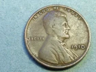 1910 LINCOLN CENT FINE