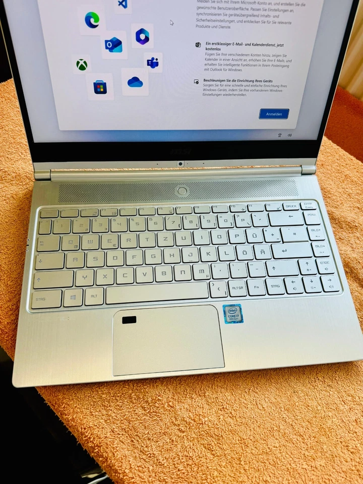 MSI Prestige 14 8RB FULLHD ULTRABOOK l Windows 11 SSD l QUAD i7 l NVIDIA MX150 - Bild 2 von 4