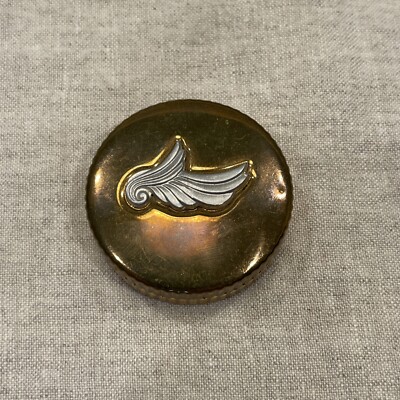 Vintage Evening In Paris Bourjois Ladies Metal Makeup Mirrored Compact Rouge