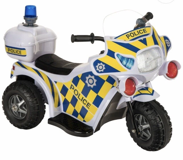Police 6v on sale motorbike ride on