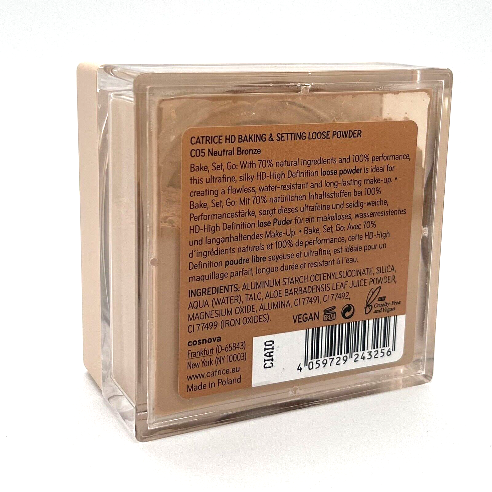 Catrice HD Baking & Setting Loose Powder C05 Neutral Bronze 23g / 0