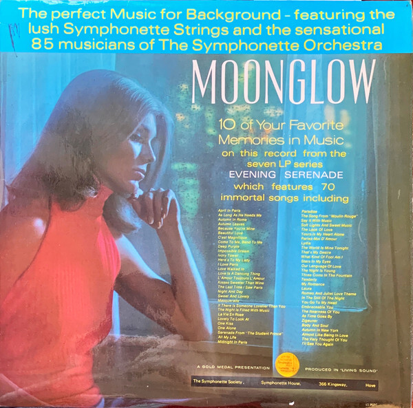 Symphonette Strings - Moonglow - Used Vinyl Record - U16225A