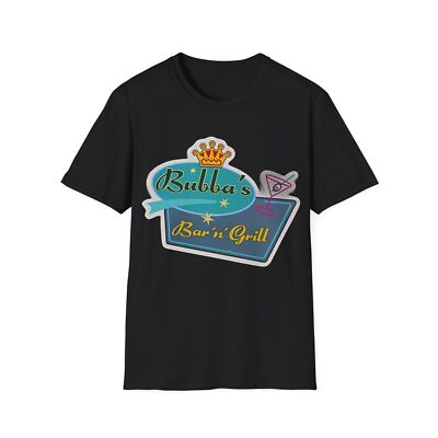 Unisex Soft Cotton T-Shirt. Bubba's Bar & Grill. Rush