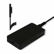 BatPower 65W Surface Pro 7 Charger Microsoft Surface Pro 7 Power Adapter USB
