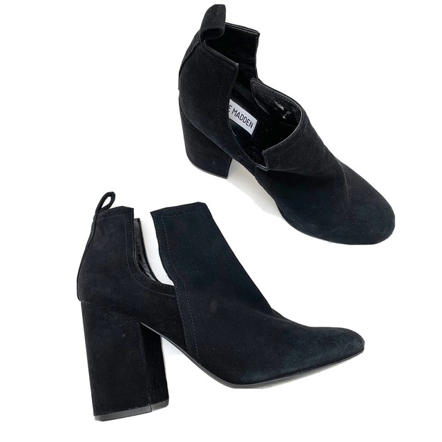 steve madden norelle suede ankle boot