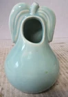 RED WING POTTERY BLUE/ GREEN PEAR SHAPE VASE # 983