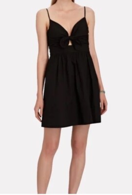 knee length dresses for ladies Dani Embroidered Floral Mini Dress M