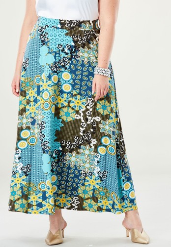 JESSICA LONDON EVERYDAY KNIT MAXI SKIRT 