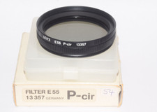 Leitz Leica  Filter Black E55 P-cir 13357 Mint