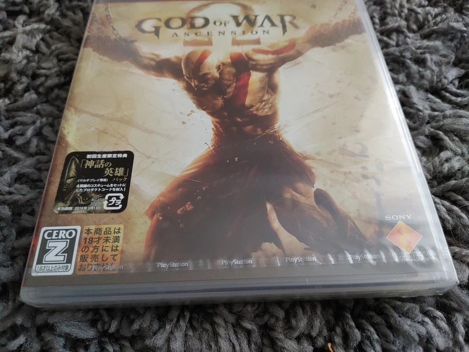 Brand New Sealed  God Of War Ascension Japanese PS3  - Image 4 of 4