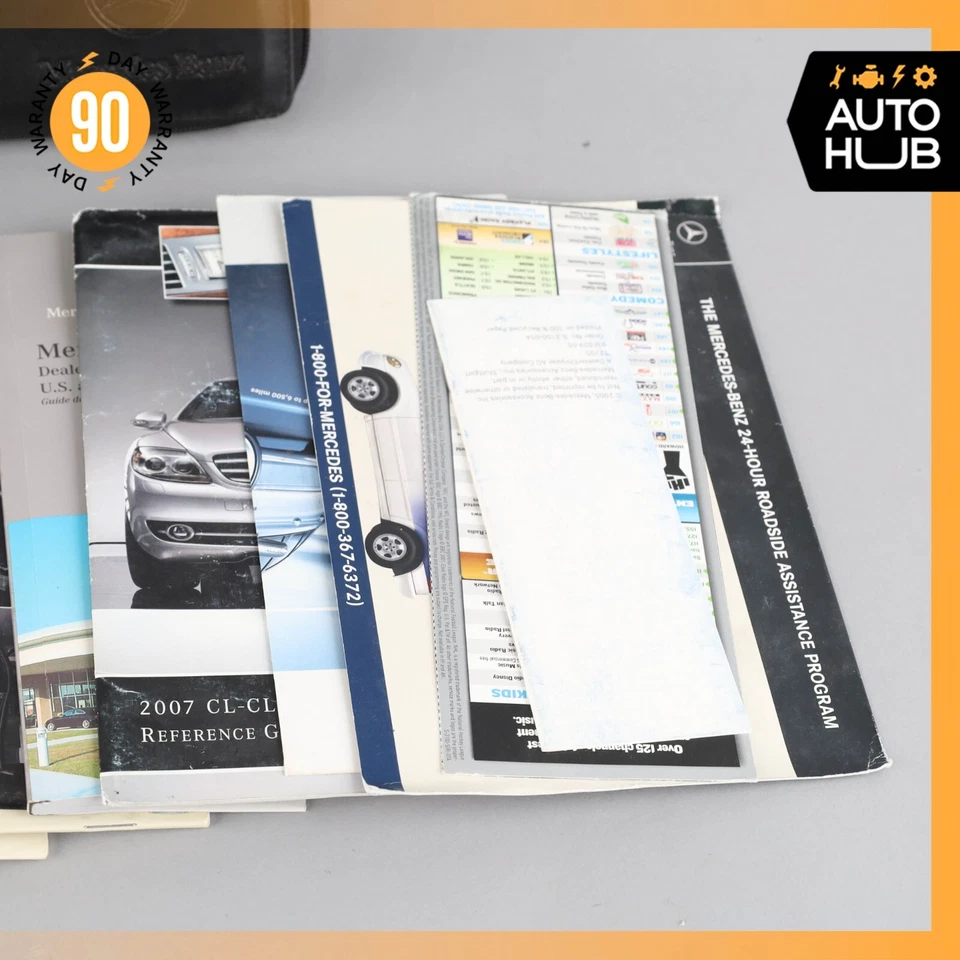 2007 Mercedes-Benz W216 CL550 Owner's Manual Book Assembly OEM - Image 3 of 4