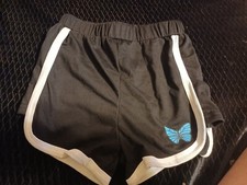 Girls  size: 3-4 Black Shorts with butterfly 