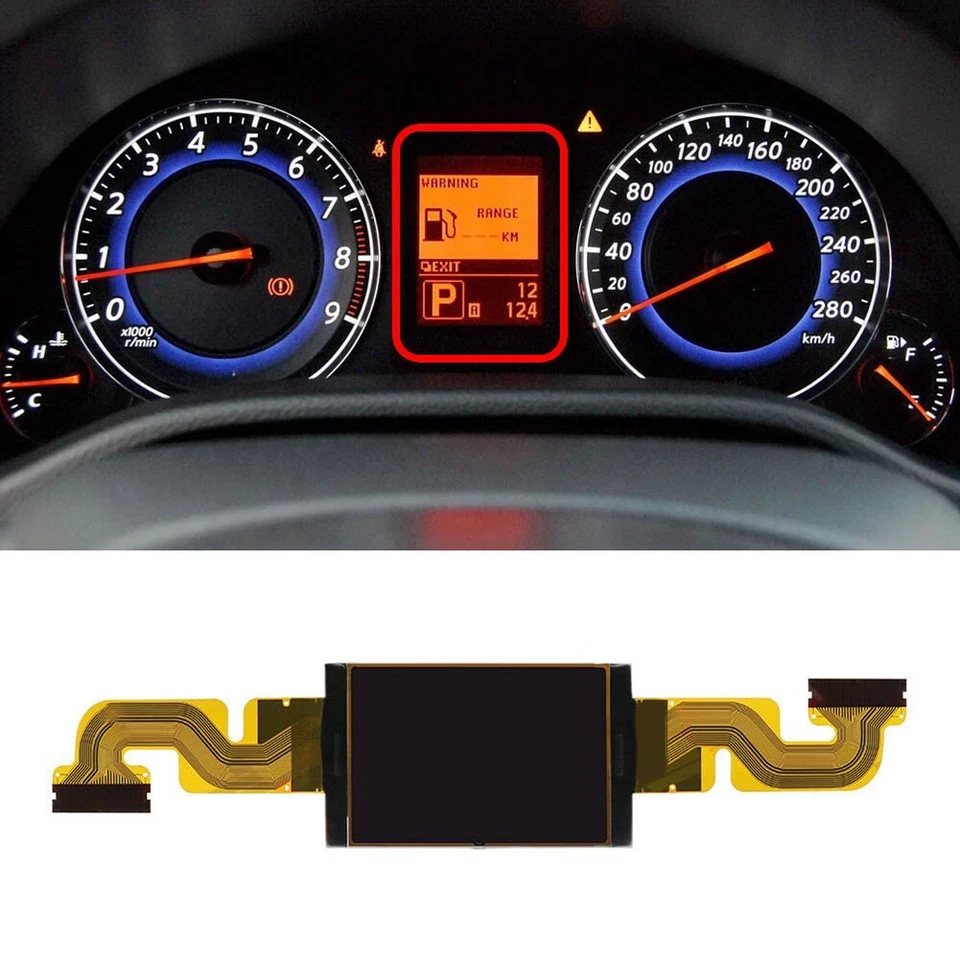 Pantalla para cuadro de instrumentos velocímetro Infiniti G35 G37 2007-2013 Foto 4 de 4