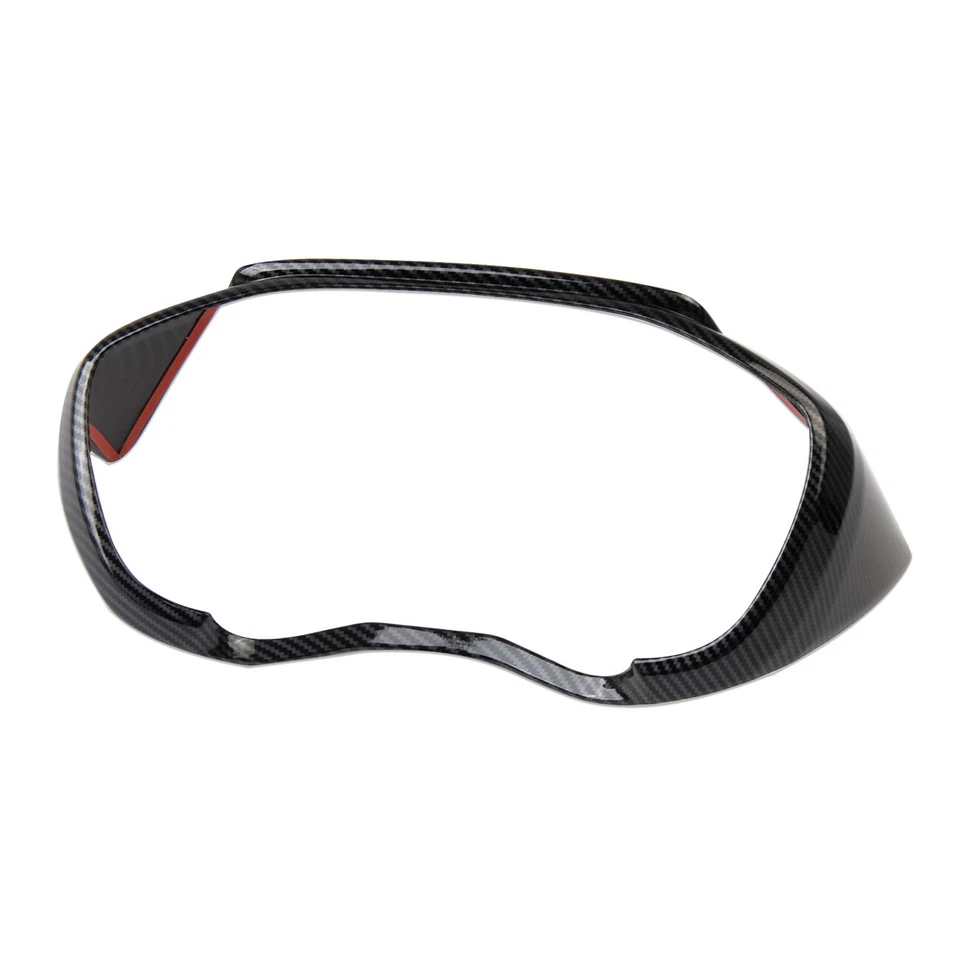 Cubierta de cuadro de tablero estilo fibra de carbono para Subaru XV Crosstrek 2018-2023 Foto 4 de 4